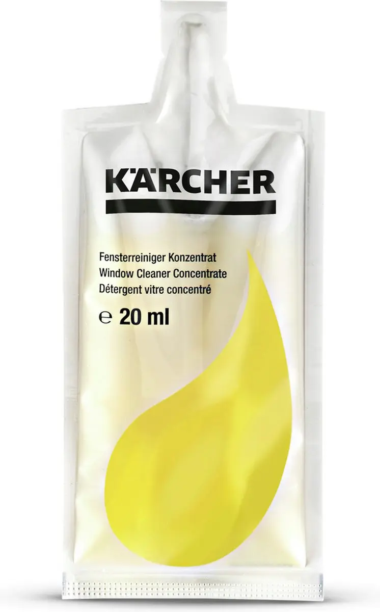Kärcher Window Vac RM 503 Ruitenreinigingsconcentraat 80ml - 4 Stuks - afbeelding 3 van 6
