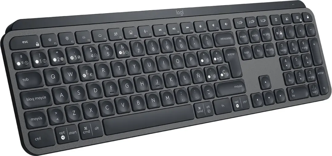 Logitech MX Keys 920-010248 Toetsenbord - Spaans Grafiet - afbeelding 6 van 6