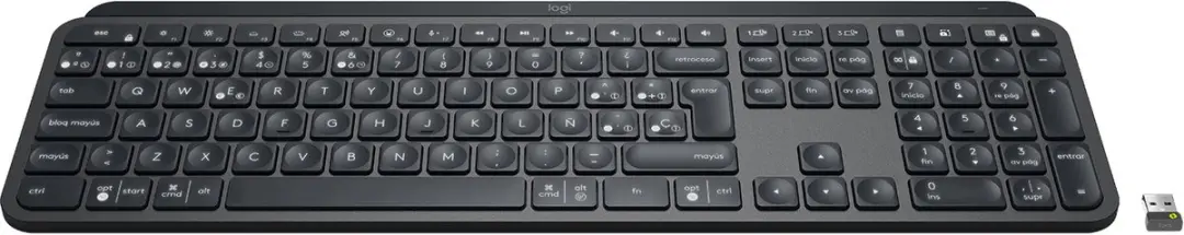 Logitech MX Keys 920-010248 Toetsenbord - Spaans Grafiet - afbeelding 4 van 6