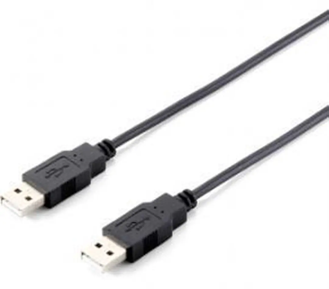 Equip USB A/USB A 2.0 Kabel 1.8m - Zwart - afbeelding 3 van 3