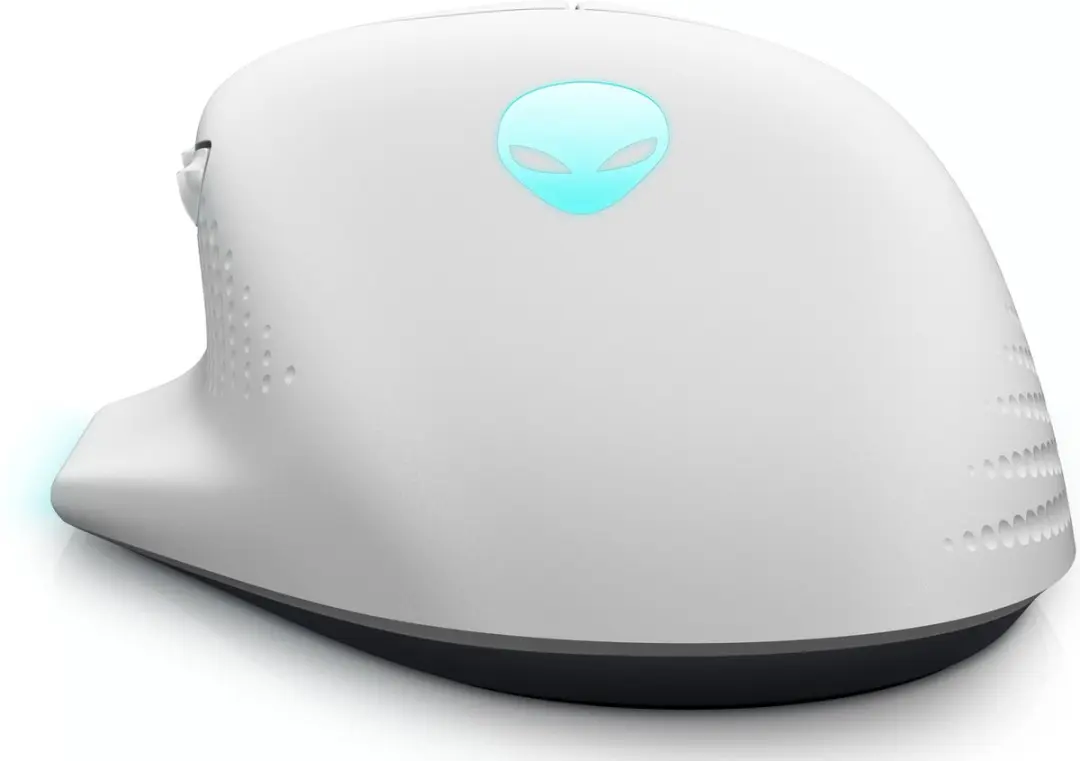 Dell Alienware AW620M Gamingmuis - Wit - Draadloos/USB