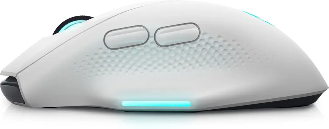 Dell Alienware AW620M Gamingmuis - Wit - Draadloos/USB