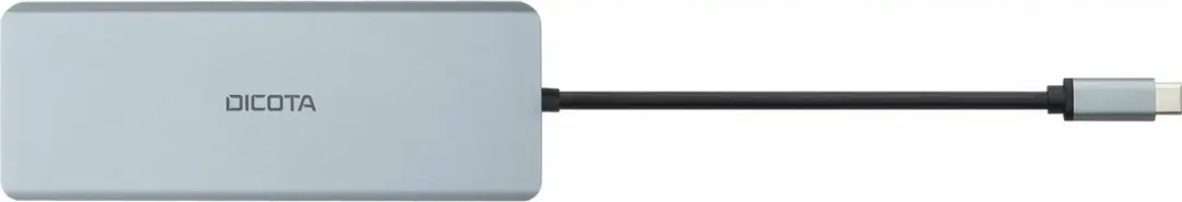 Dicota D32065 USB-C Docking Station 13-in-1 - 100W PD - 4K HDMI/DP - Zilver - afbeelding 4 van 5