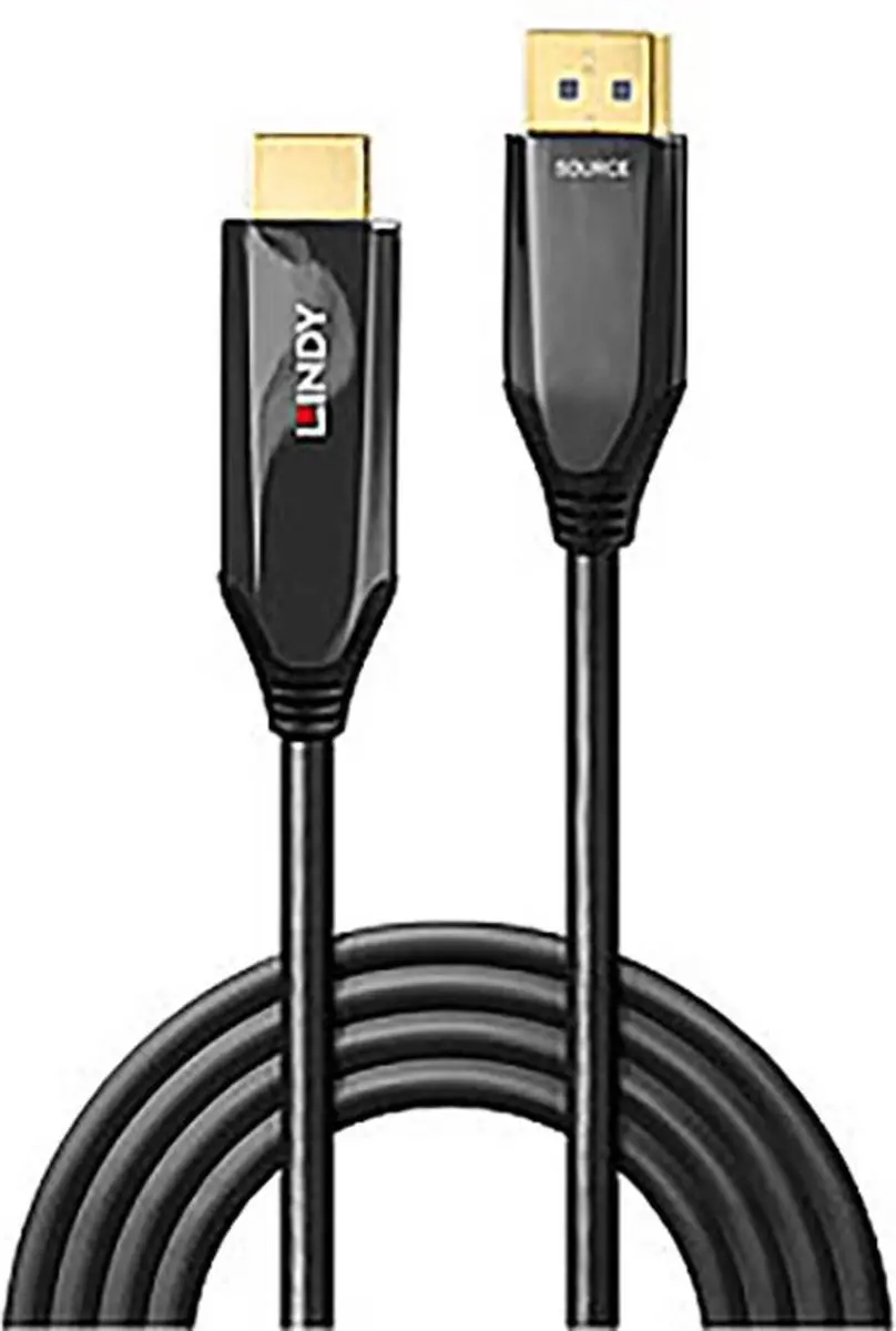 Lindy 40932 DisplayPort naar HDMI Adapterkabel 3m - Zwart