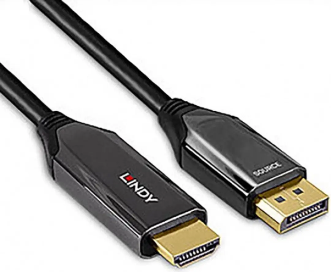 Lindy 40932 DisplayPort naar HDMI Adapterkabel 3m - Zwart