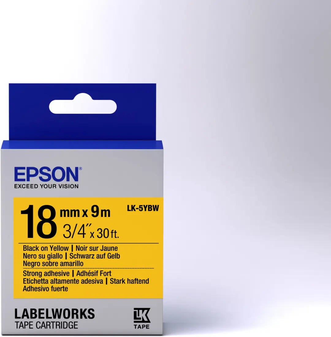 Epson LK-5YBW Labelprinter - Zwart/Goud