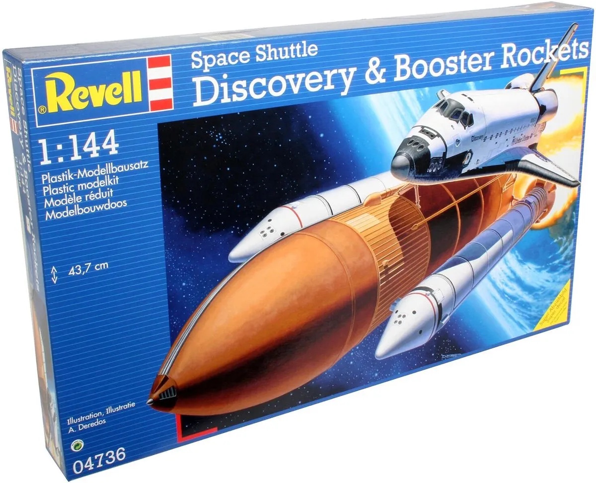 Revell 04736 Space Shuttle Discovery Modelbouwpakket 1:144