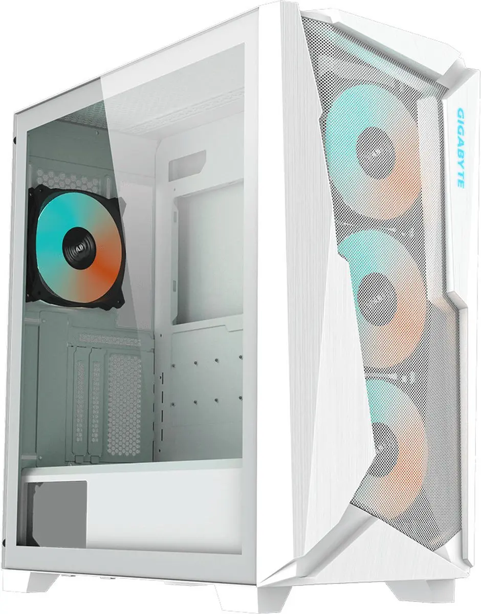 GIGABYTE C301GW computerbehuizing Midi Tower Wit