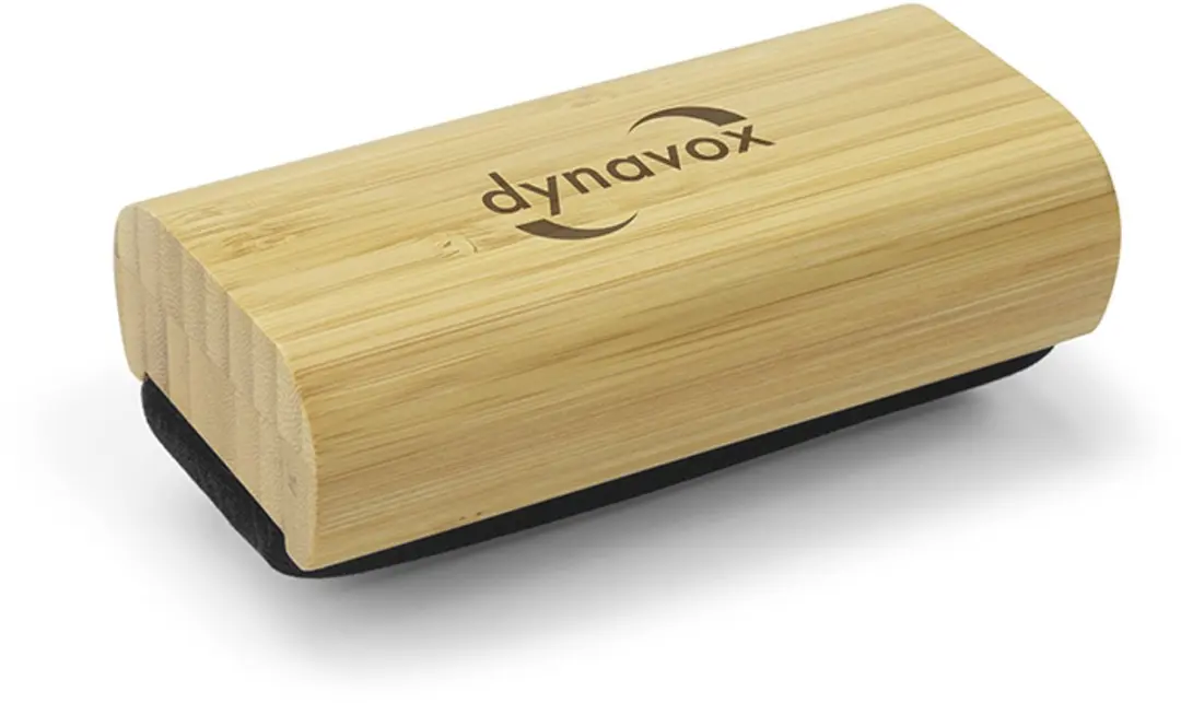 Dynavox Fluwelen reinigingsborstel SP120 Bamboo lichthout