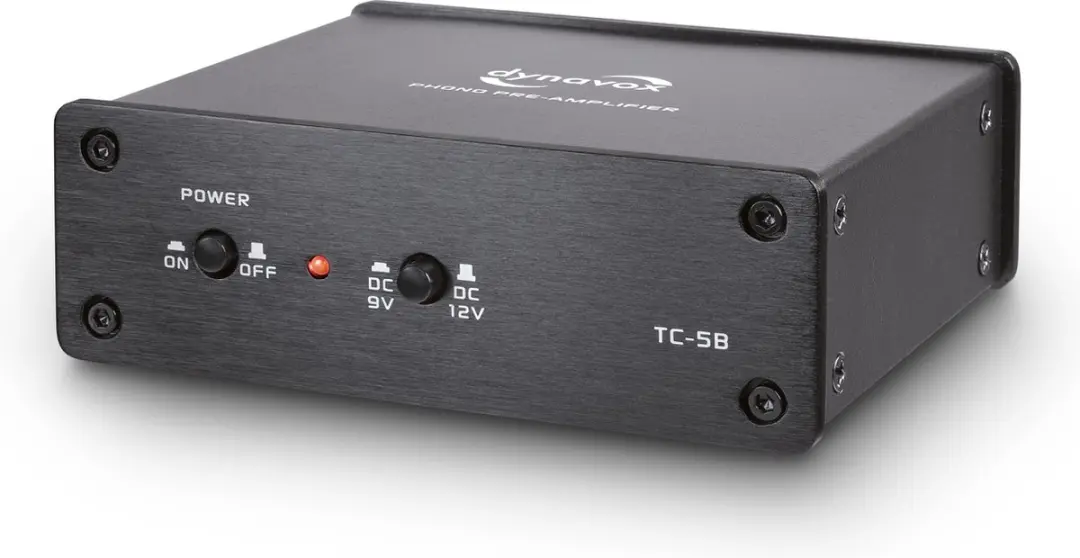 Dynavox TC-5B phono voorversterker zwart