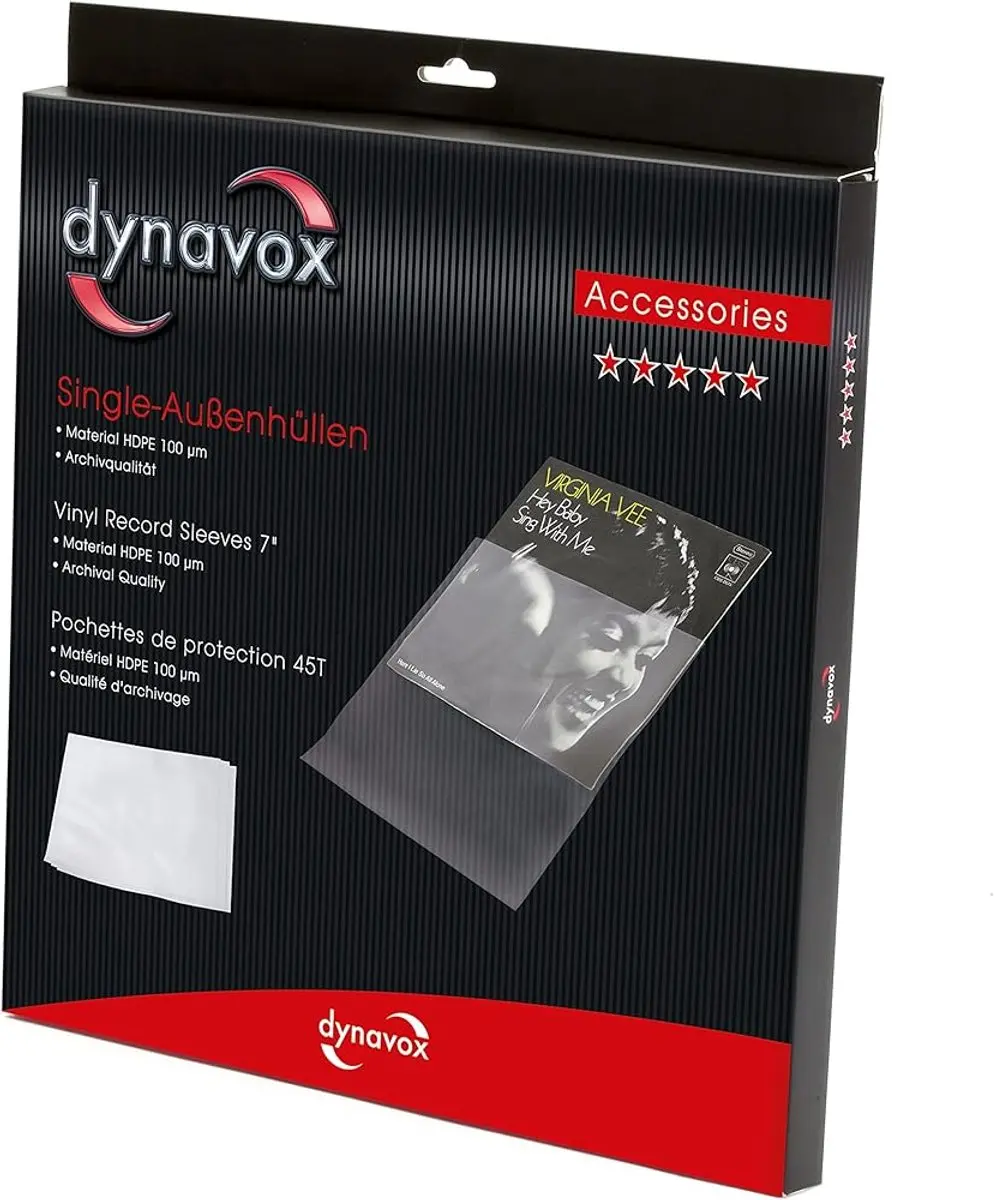Dynavox hoezen voor singeltjes 50 stuks