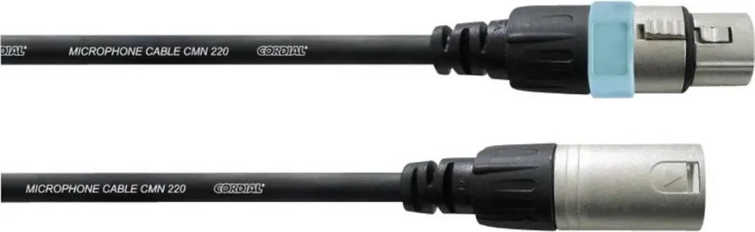 Cordial CCM FM Microfoonkabel XLR Female naar XLR Male 10m - Zwart