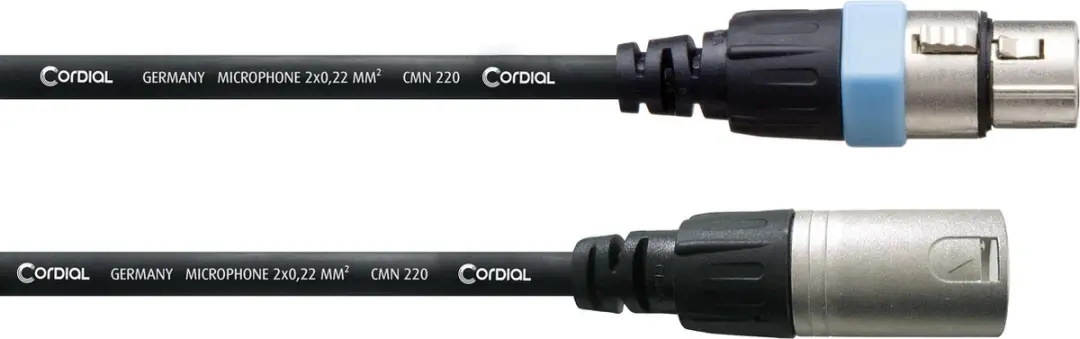 Cordial CCM FM Microfoonkabel XLR Female naar XLR Male 10m
