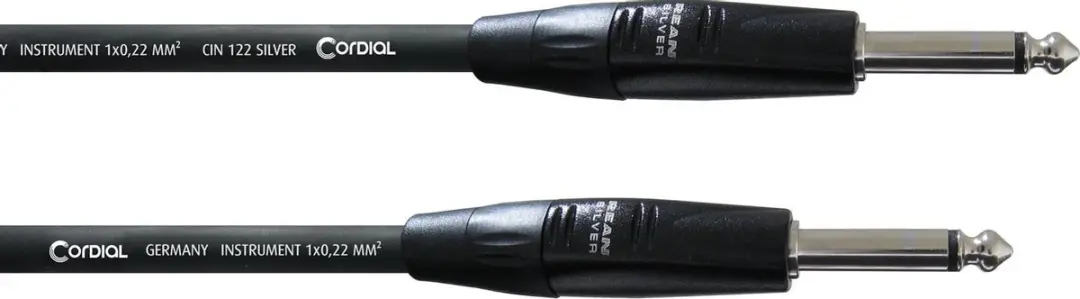 Cordial CII1.5PP Essentials Instrumentkabel 1.5m - Zwart
