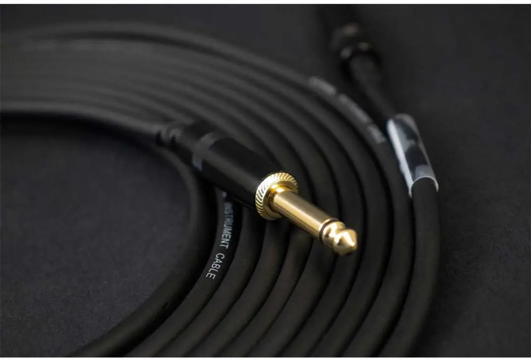 Cordial Essentials REAN Jack 6,3mm Instrumentkabel - Verguld - 6m - Zwart
