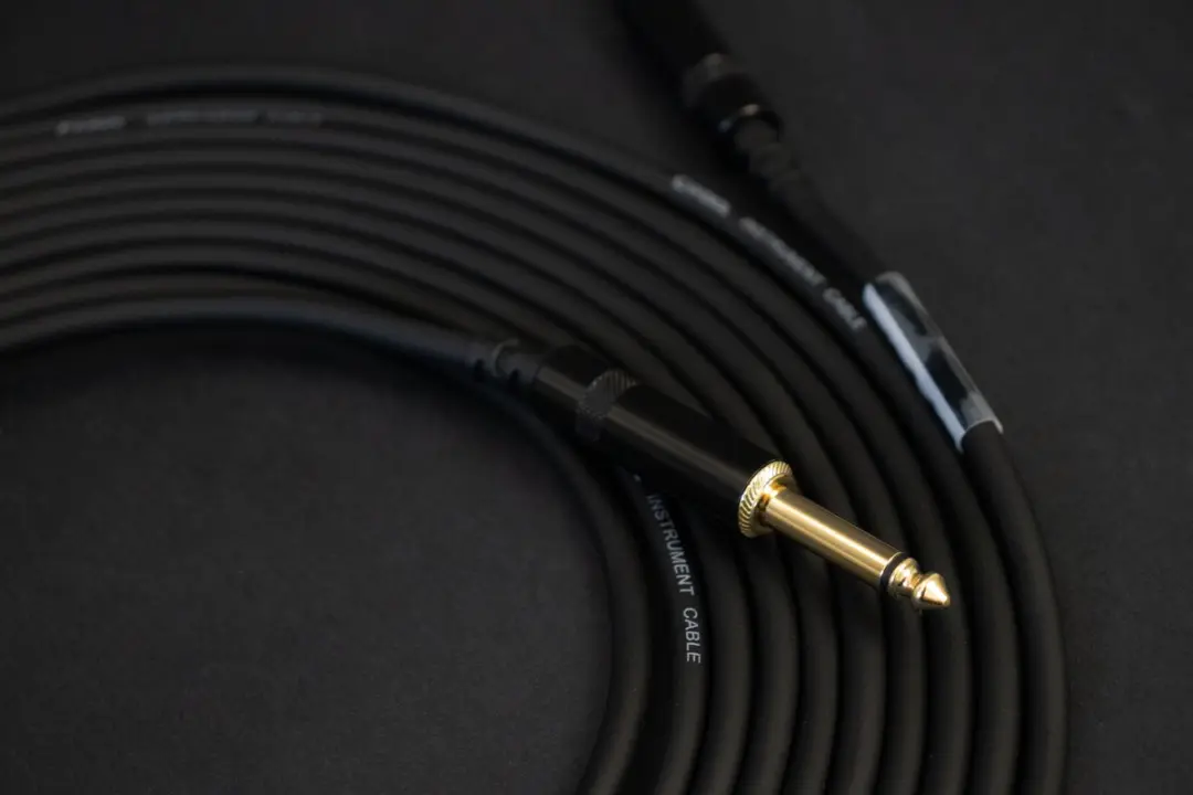 Cordial Essentials REAN Jack 6,3mm Instrumentkabel - Verguld - 6m - Zwart