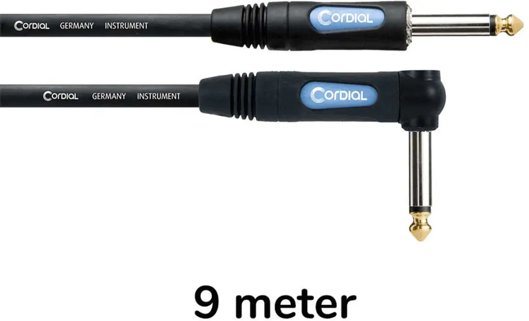 Cordial CCFI 9 PR Instrumentkabel 9m - Zwart