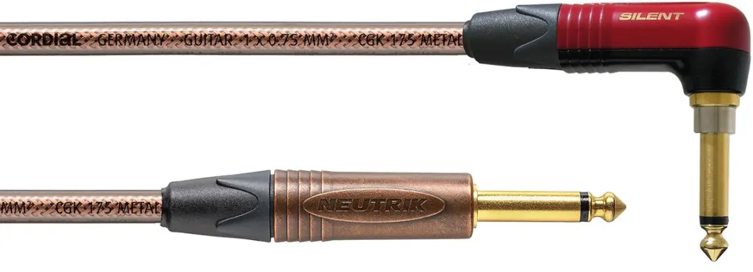 Cordial CSI 3 RP-METAL-SILENT instrumentkabel 3 m