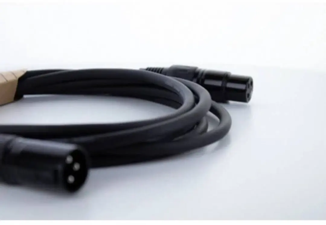 Cordial Elements Microfoonkabel XLR Female naar XLR Male 1m - Zwart