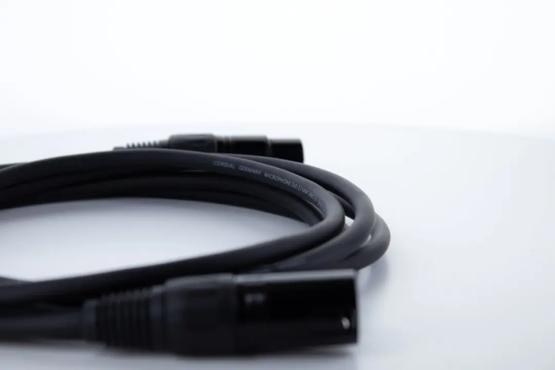 Cordial Elements Microfoonkabel XLR Female naar XLR Male 1m - Zwart