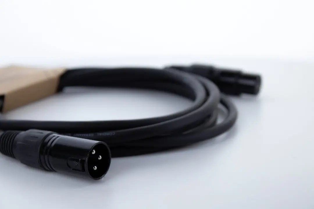 Cordial Elements Microfoonkabel XLR Female naar XLR Male 1m - Zwart
