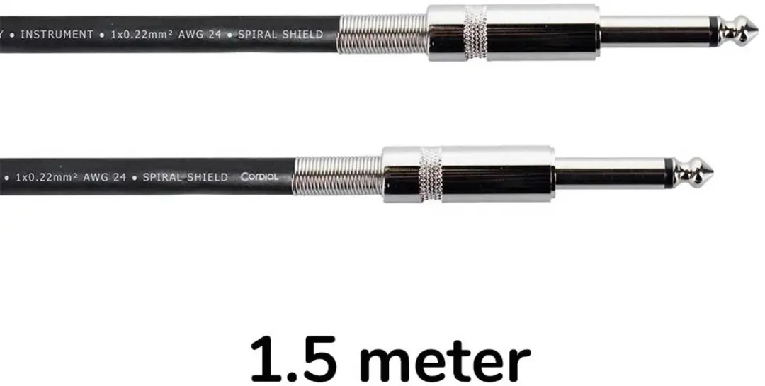 Cordial EI1.5PP Gitaarkabel 1.5m