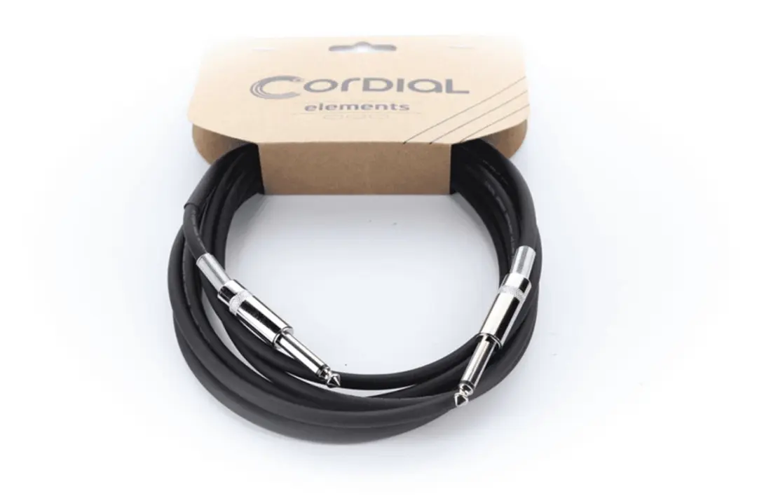 Cordial EI3PP Gitaarkabel 3m - Zwart