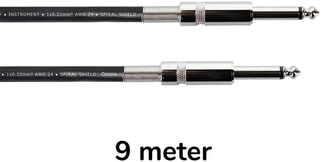 Cordial EI9PP Gitaarkabel 9m