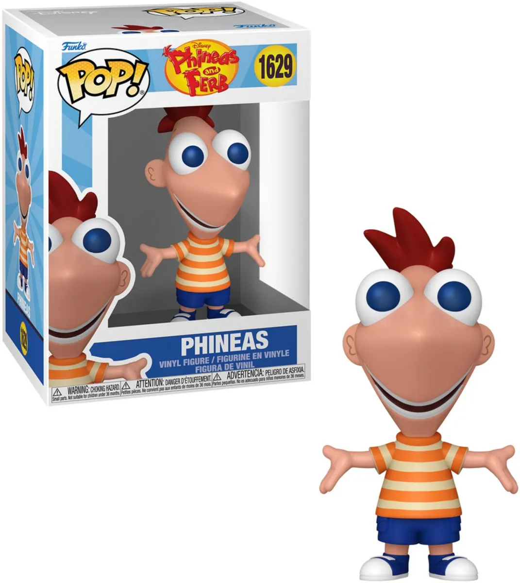 Funko Pop! Disney Phineas and Ferb Phineas #1629