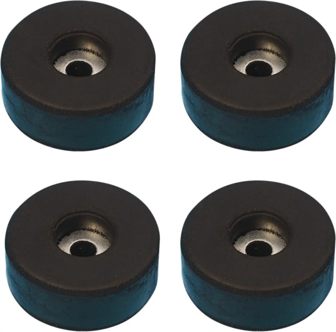 Adam Hall 4907 rubber voet 38x15mm set