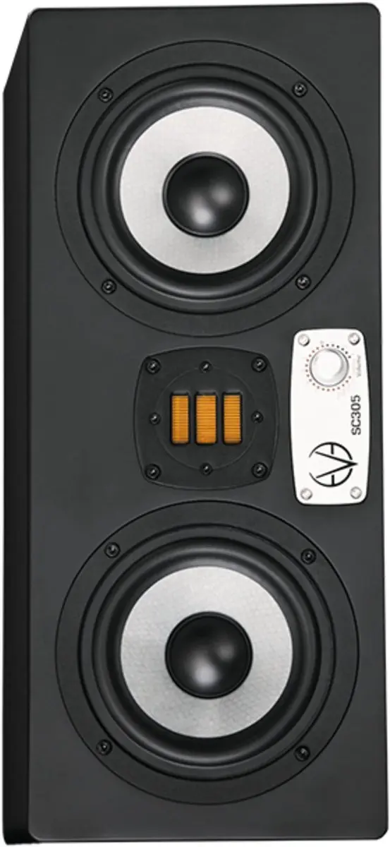 EVE audio SC305 Actieve Studiomonitor - 3x 5" Woofer/Tweeter - Zwart