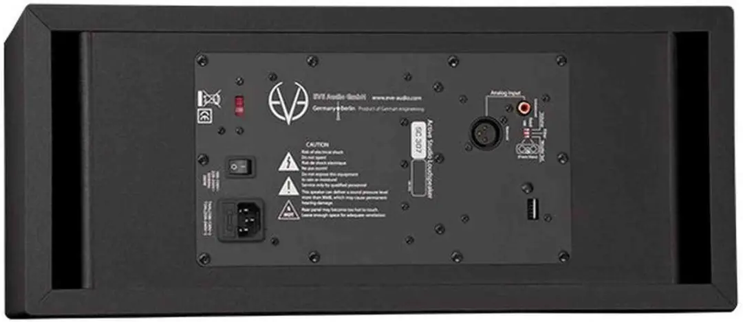 EVE Audio SC307 actieve 3-weg studiomonitor 6,5 inch 250W 40Hz-21kHz 114 dB met