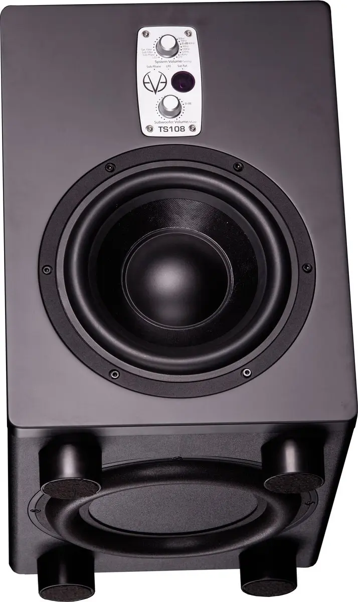 EVE audio TS108 Subwoofer - 150W - 8" - Zwart