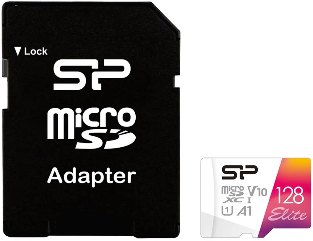 Silicon Power Elite SP128GBSTXBV1V20SP MicroSDXC 128GB - afbeelding 2 van 2