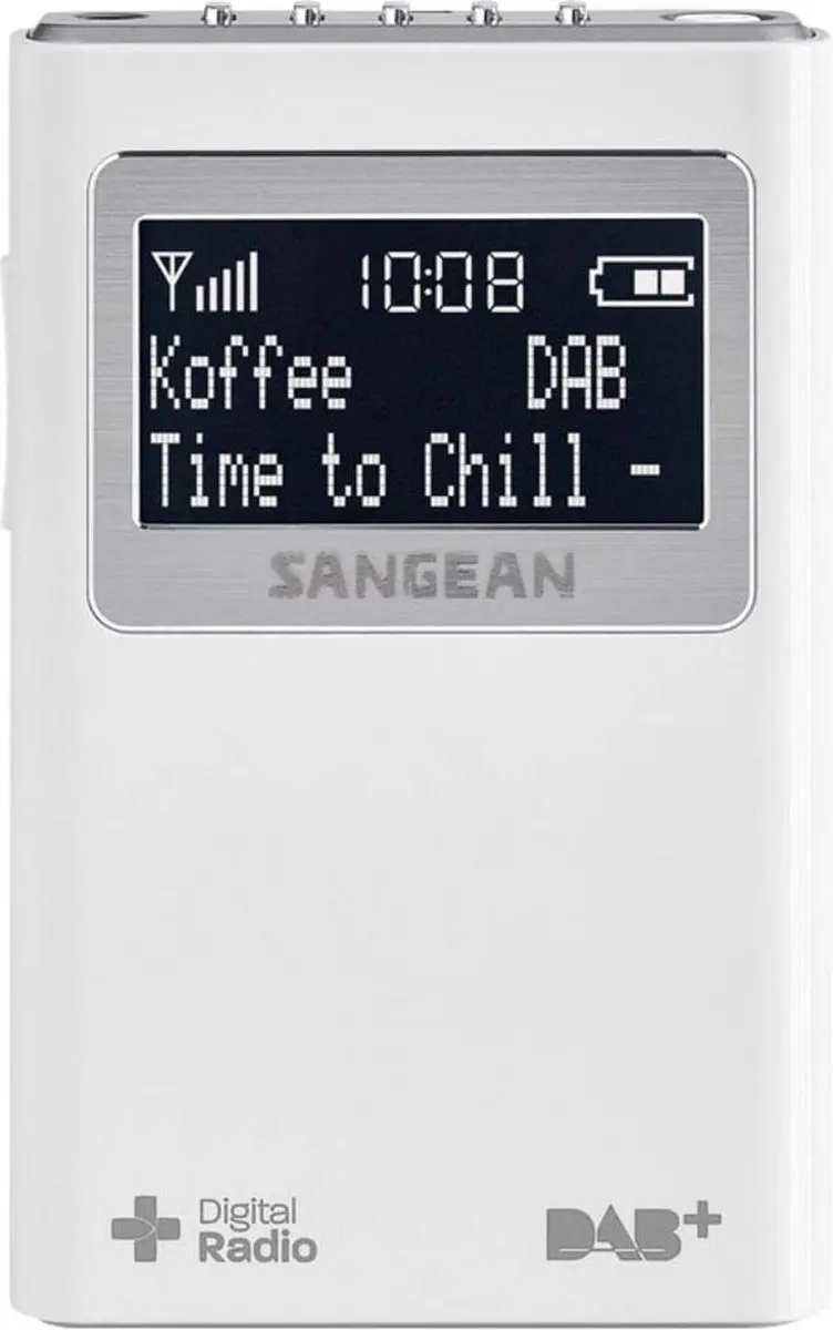 Sangean DPR-39 DAB+ Radio - Wit - afbeelding 6 van 6