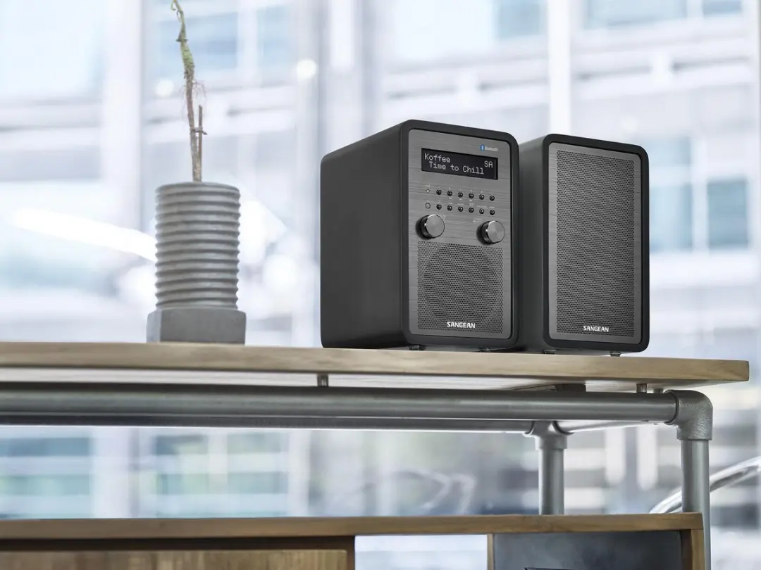Sangean DDR-60 BT Compacte Radio - FM/DAB+ - Bluetooth - Zwart - afbeelding 2 van 6