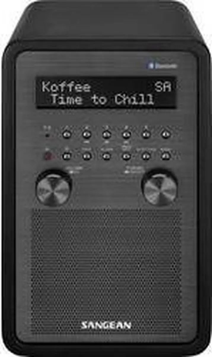 Sangean DDR-60 BT Compacte Radio - FM/DAB+ - Bluetooth - Zwart - afbeelding 6 van 6