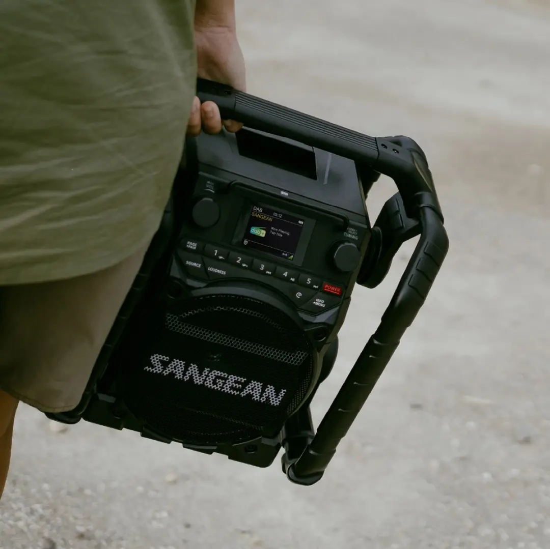 Sangean U4X A500530 Draagbare DAB/DAB+ Radio - Zwart