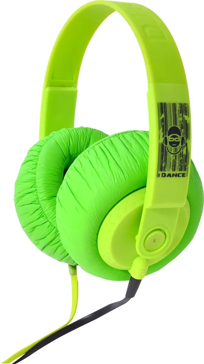 iDance SDJ950 Groen Supraaural Hoofdband koptelefoon