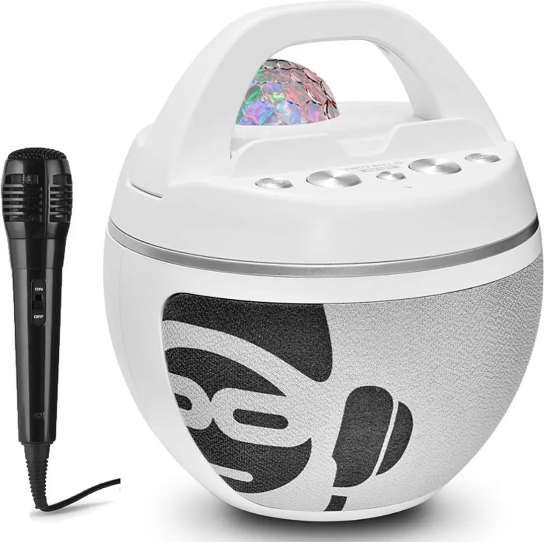 iDance BB10WH Bluetooth Party Box met Disco LED-verlichting