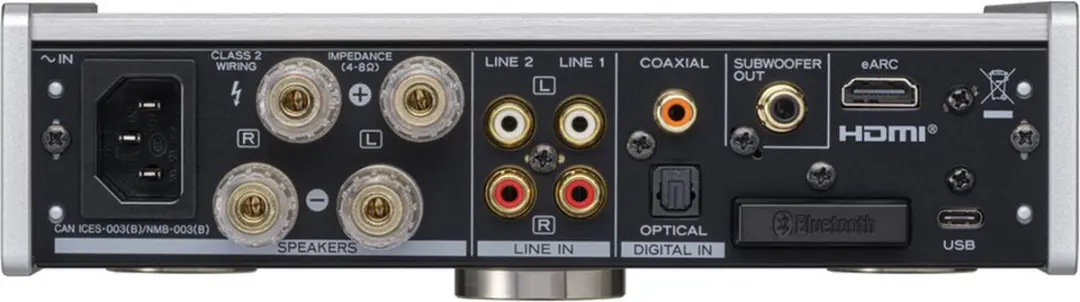 TEAC AI-303-S Thuisversterker - 25W - Zilver
