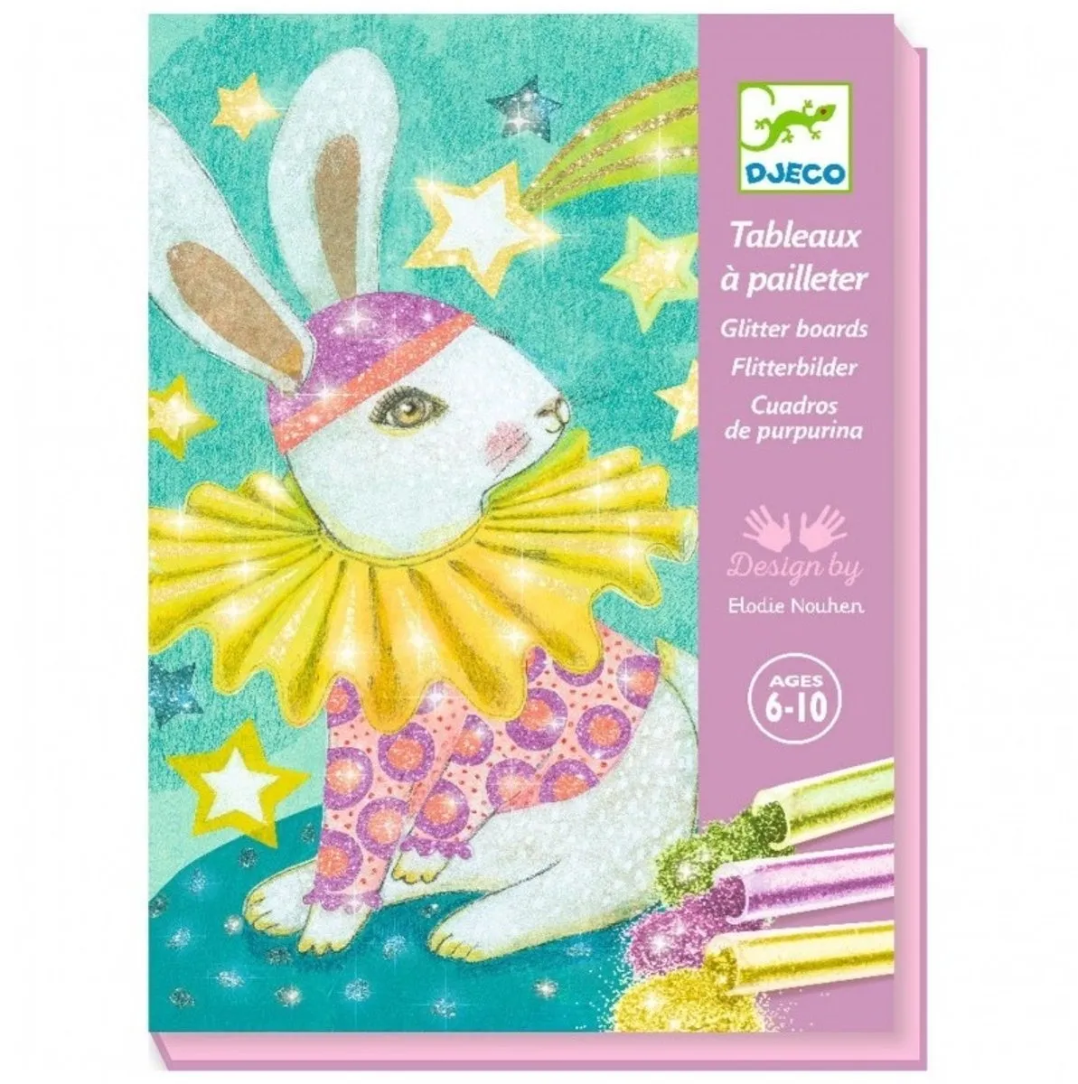 Djeco Carnival of the Animals Glitters Knutselset - Meerkleurig