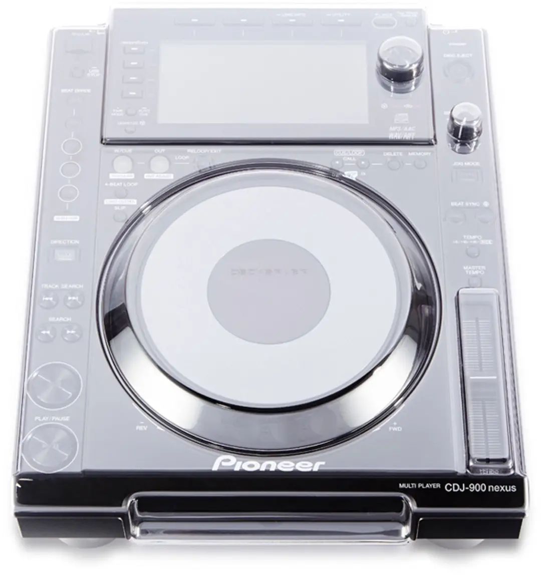 Decksaver Pioneer CDJ-900 NEXUS Cover - Transparant - afbeelding 2 van 5