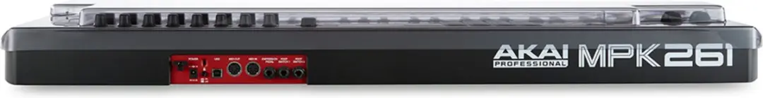 Decksaver Akai MPK261 Cover - Transparent - afbeelding 2 van 3