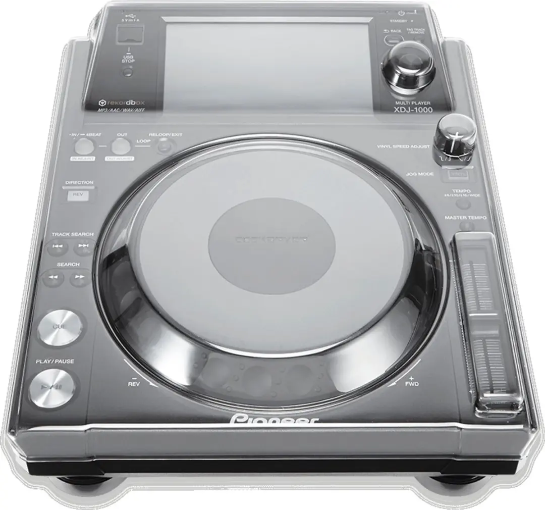 Decksaver Pioneer XDJ-1000 Cover - Transparant