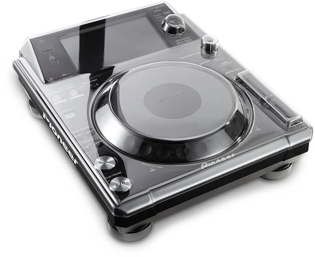Decksaver Pioneer XDJ-1000 Cover - Transparant - afbeelding 6 van 6