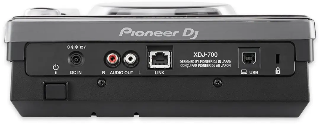 Decksaver Pioneer XDJ-700 Cover - Transparant - afbeelding 3 van 5