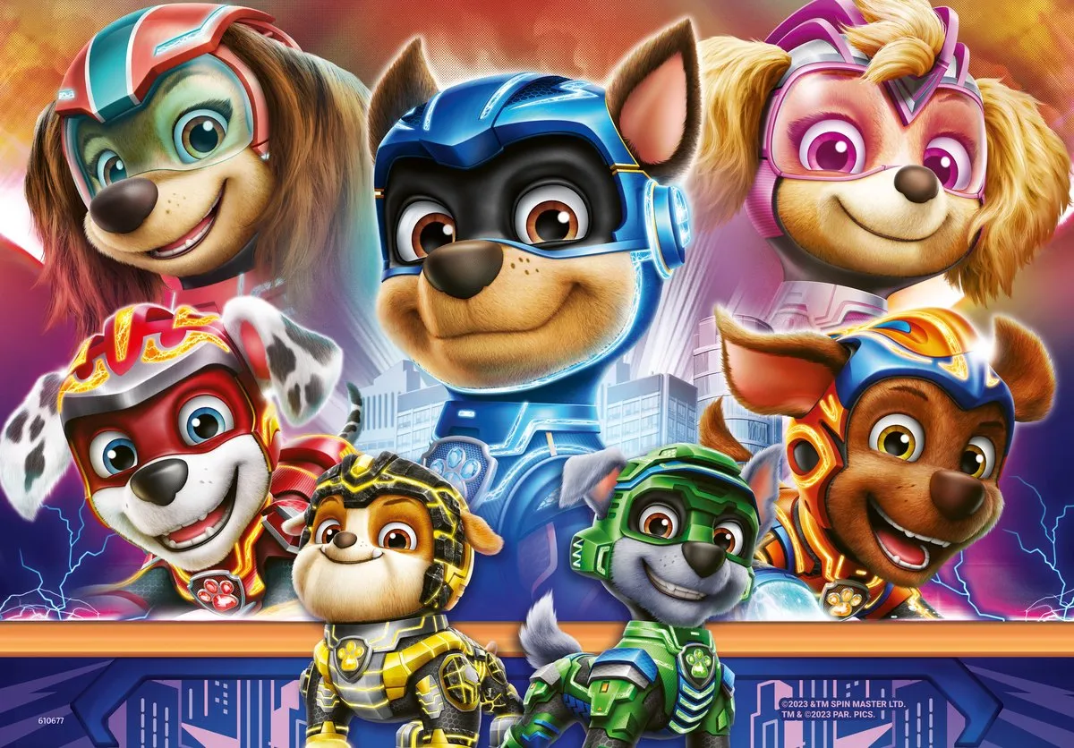 Ravensburger Paw Patrol The Mighty Movie Legpuzzel 24 Stuks - Multicolor