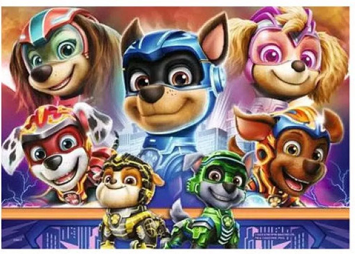 Ravensburger Paw Patrol The Mighty Movie Legpuzzel 24 Stuks - Multicolor