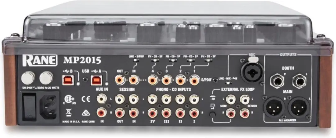 Decksaver Rane MP2015 Cover - Transparant - afbeelding 5 van 5